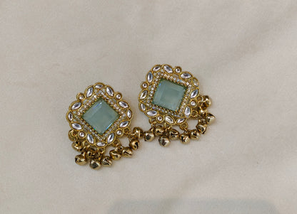 Antique Gold Bollywood Rini Earrings