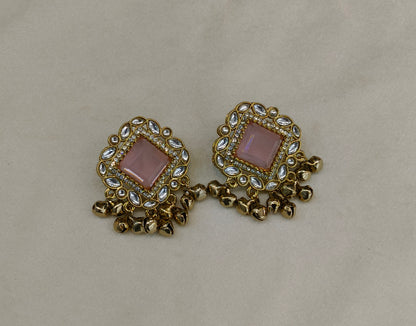 Antique Gold Bollywood Rini Earrings