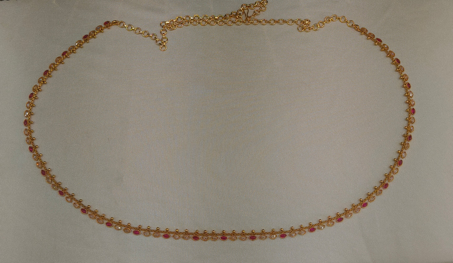 Gold Belly Chain kamarbelt Myra Saree Chain