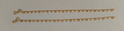 Gold Anklets Suzu Jhanjar Payal Jewellery