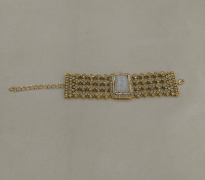 Kundan Hand Bracelets Junia Jewellery