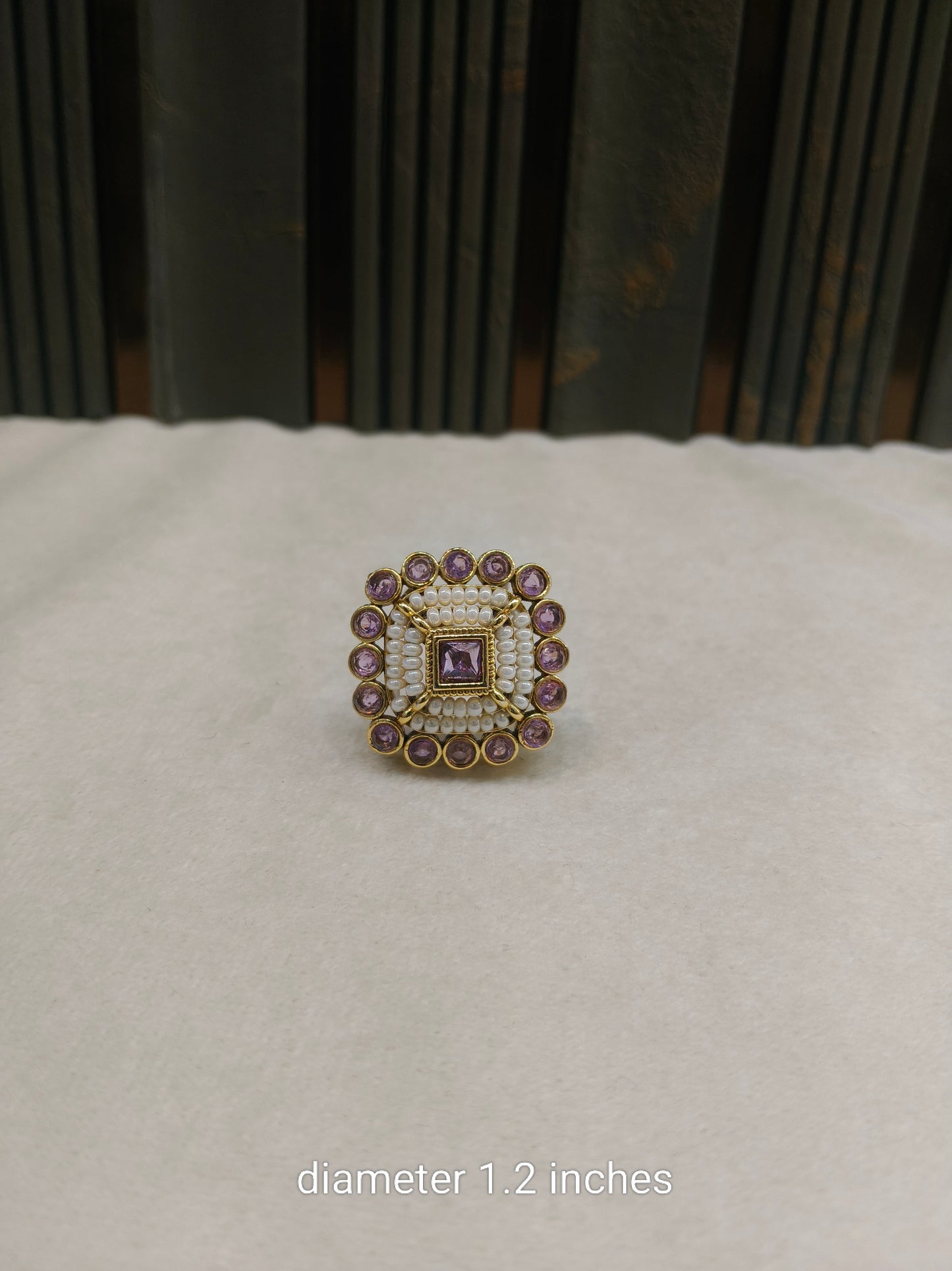 Kundan Adjustable Nigar Finger Rings