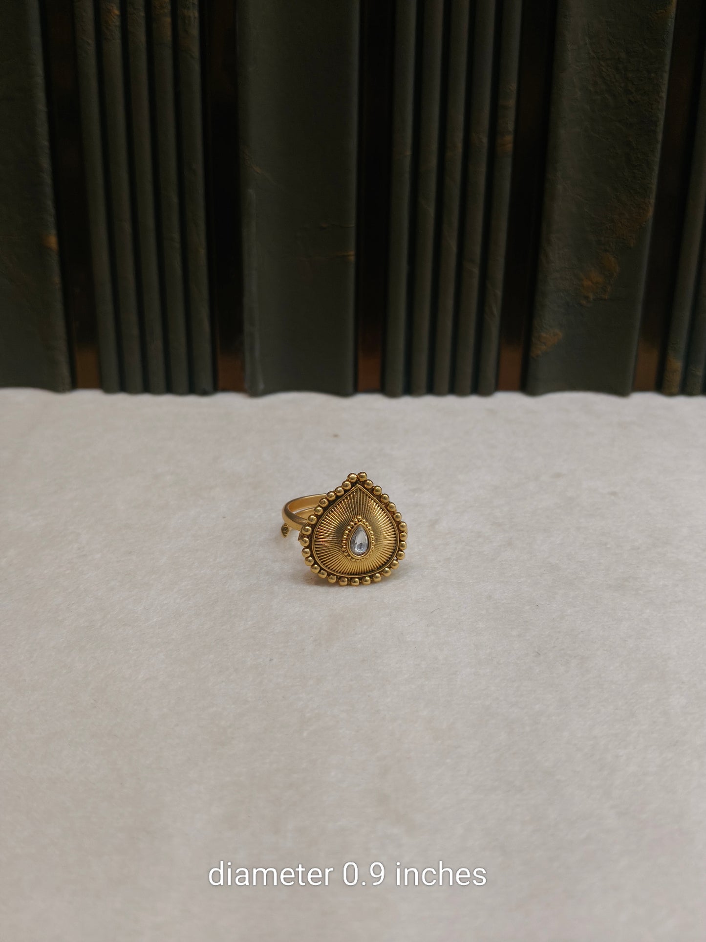 Gold Cocktail Izumi Finger Rings