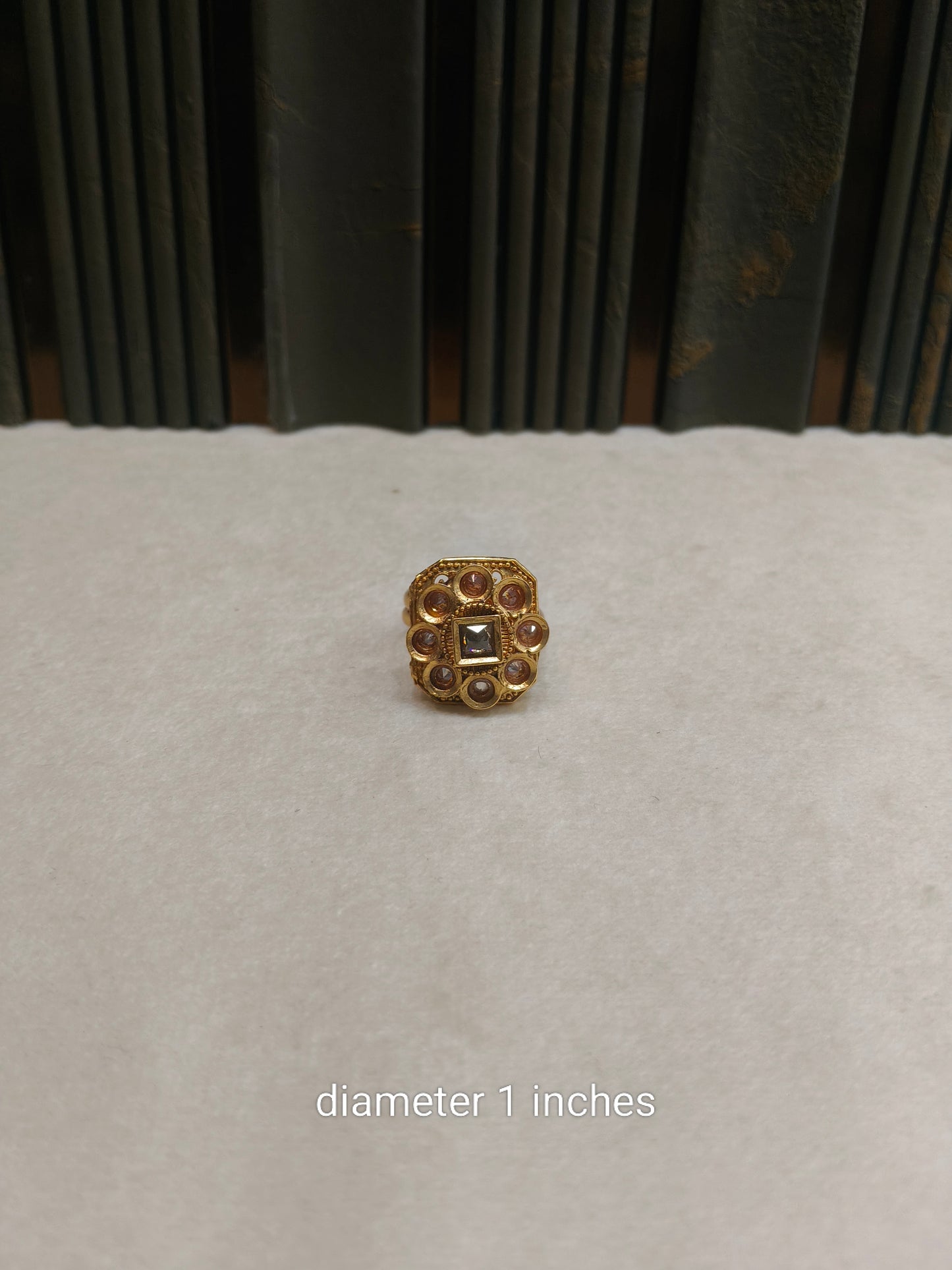 Gold Cocktail Sayura Finger Rings