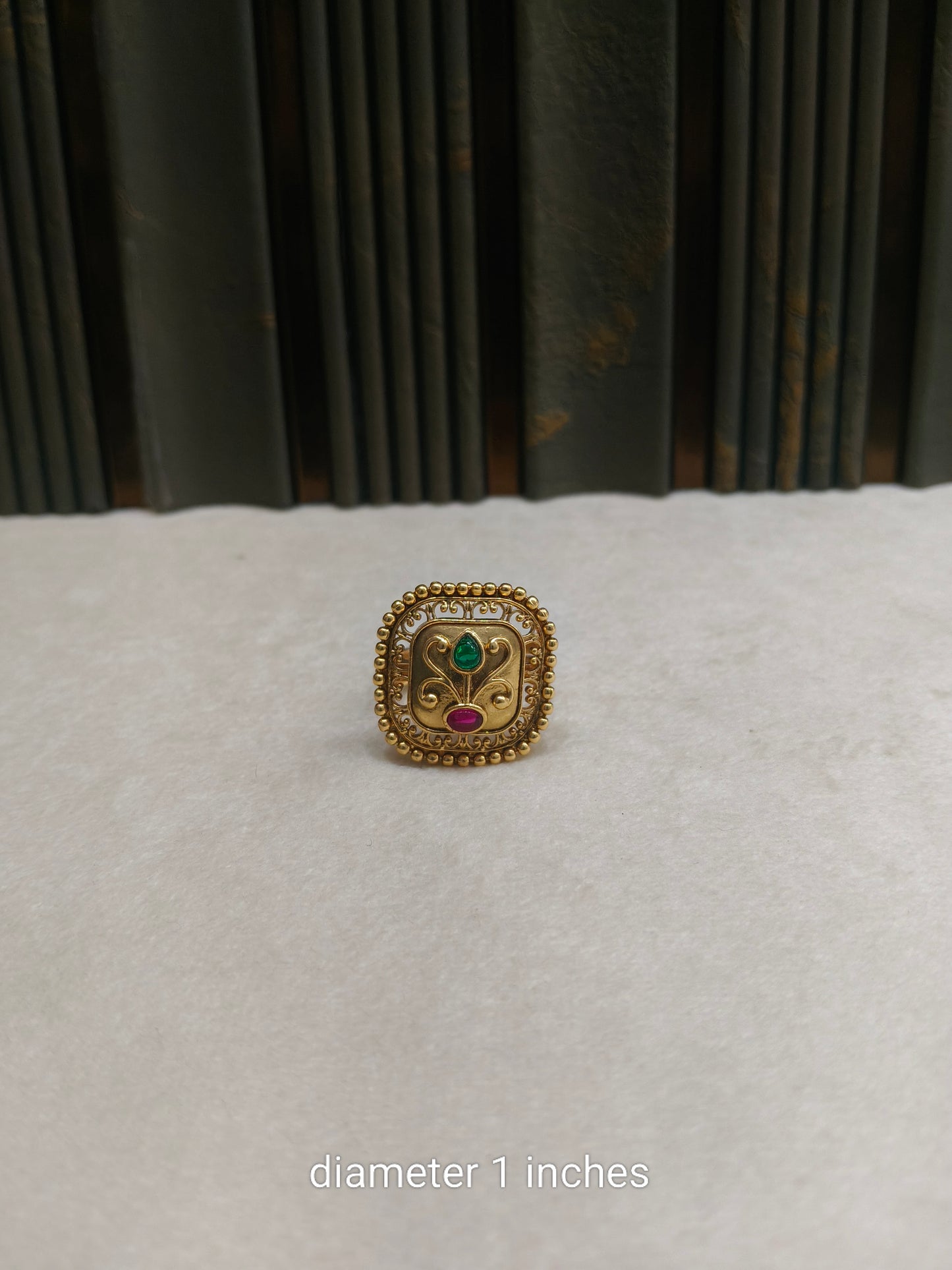 Gold Cocktail Misaki Finger Rings