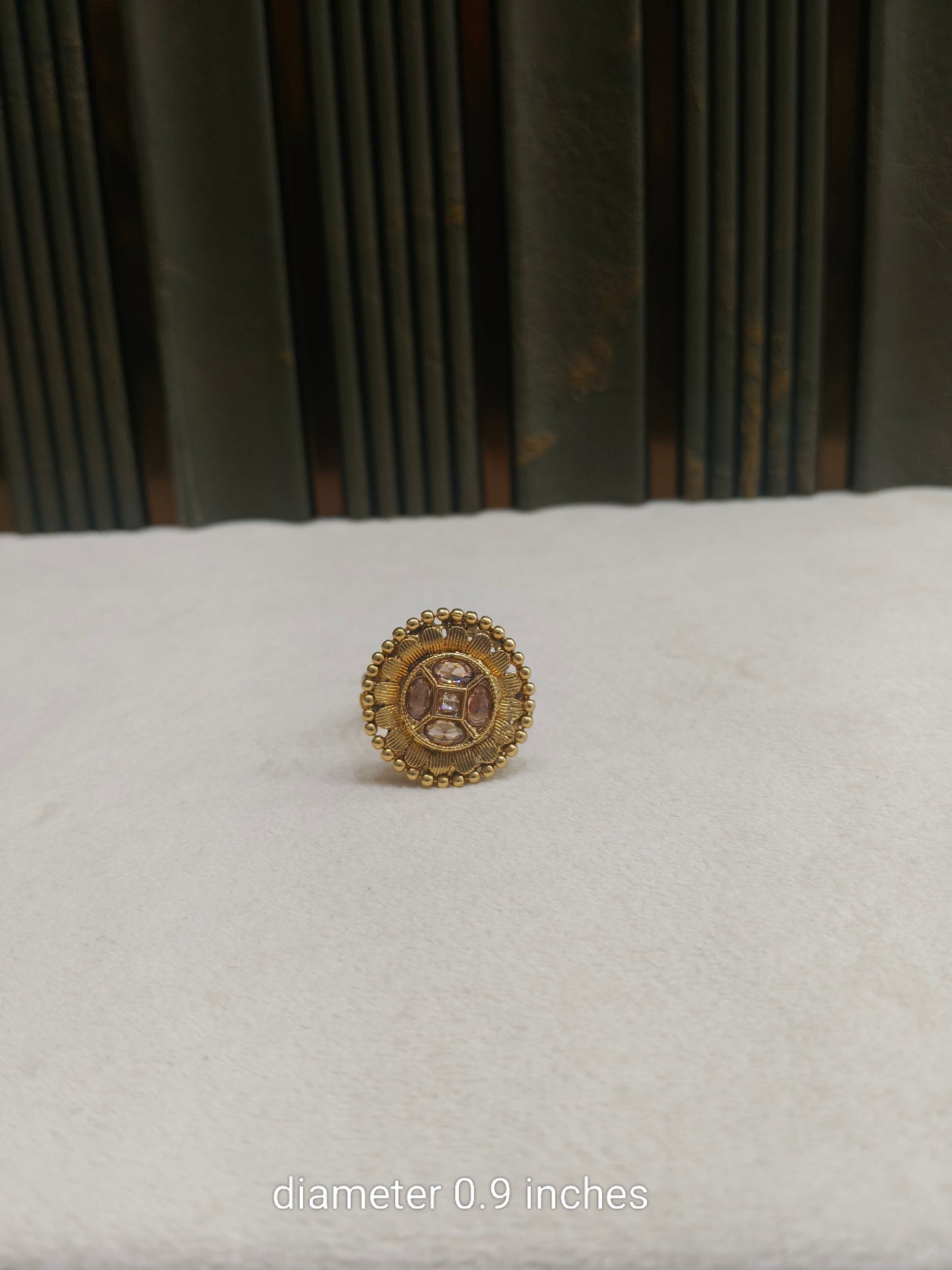 Gold Cocktail Miko Finger Rings
