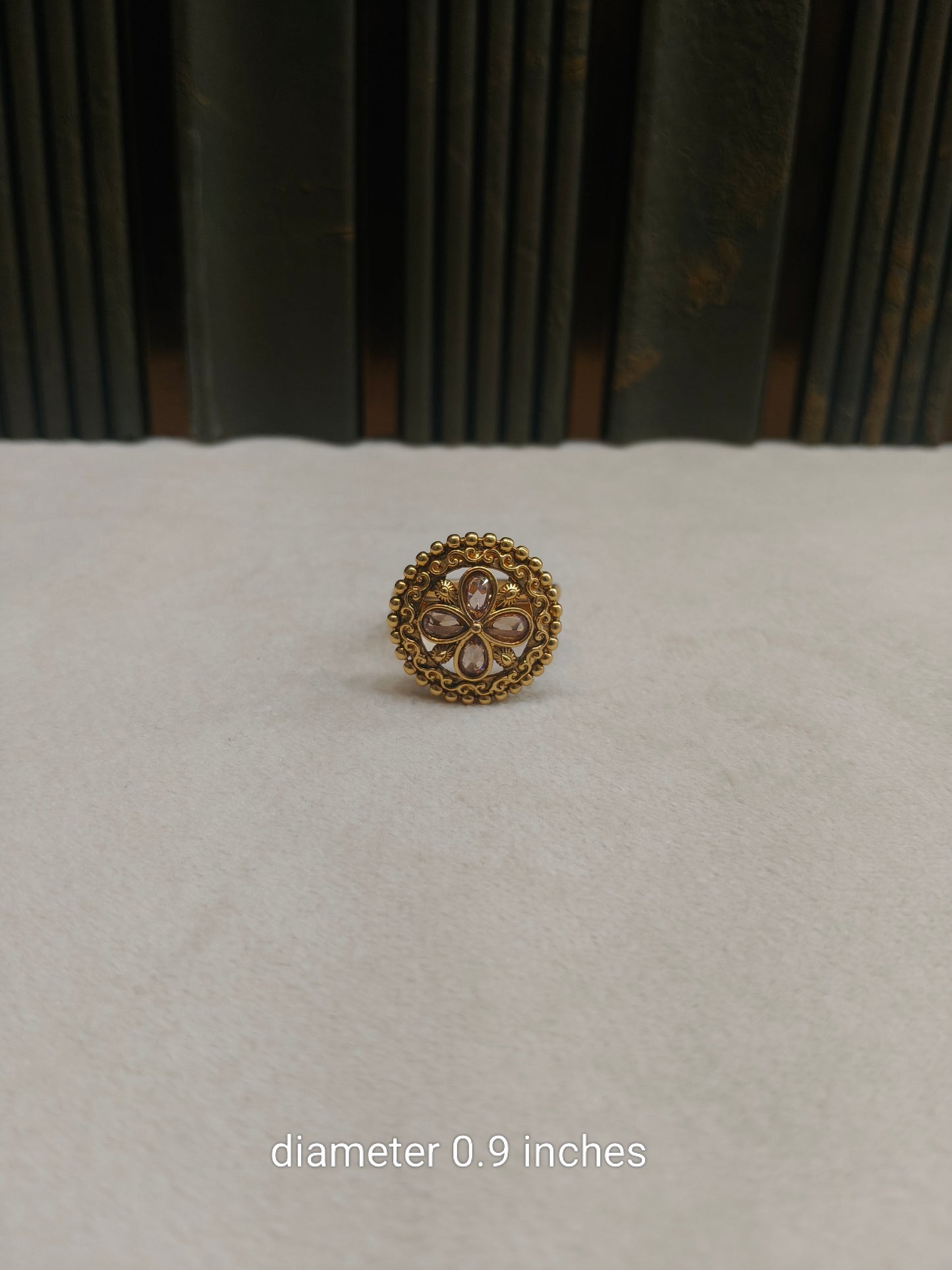 Gold Cocktail Misha Finger Rings