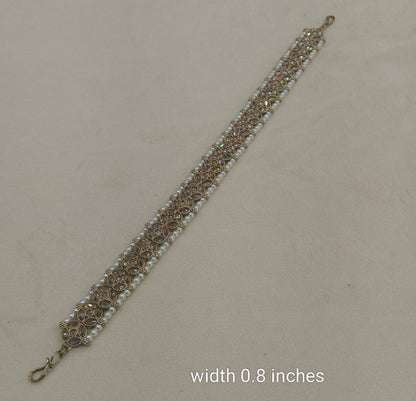 Antique Headpiece Matha Patti sheesh fool Manha Head Jewellery