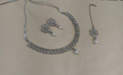 Silver Necklace Anju sets