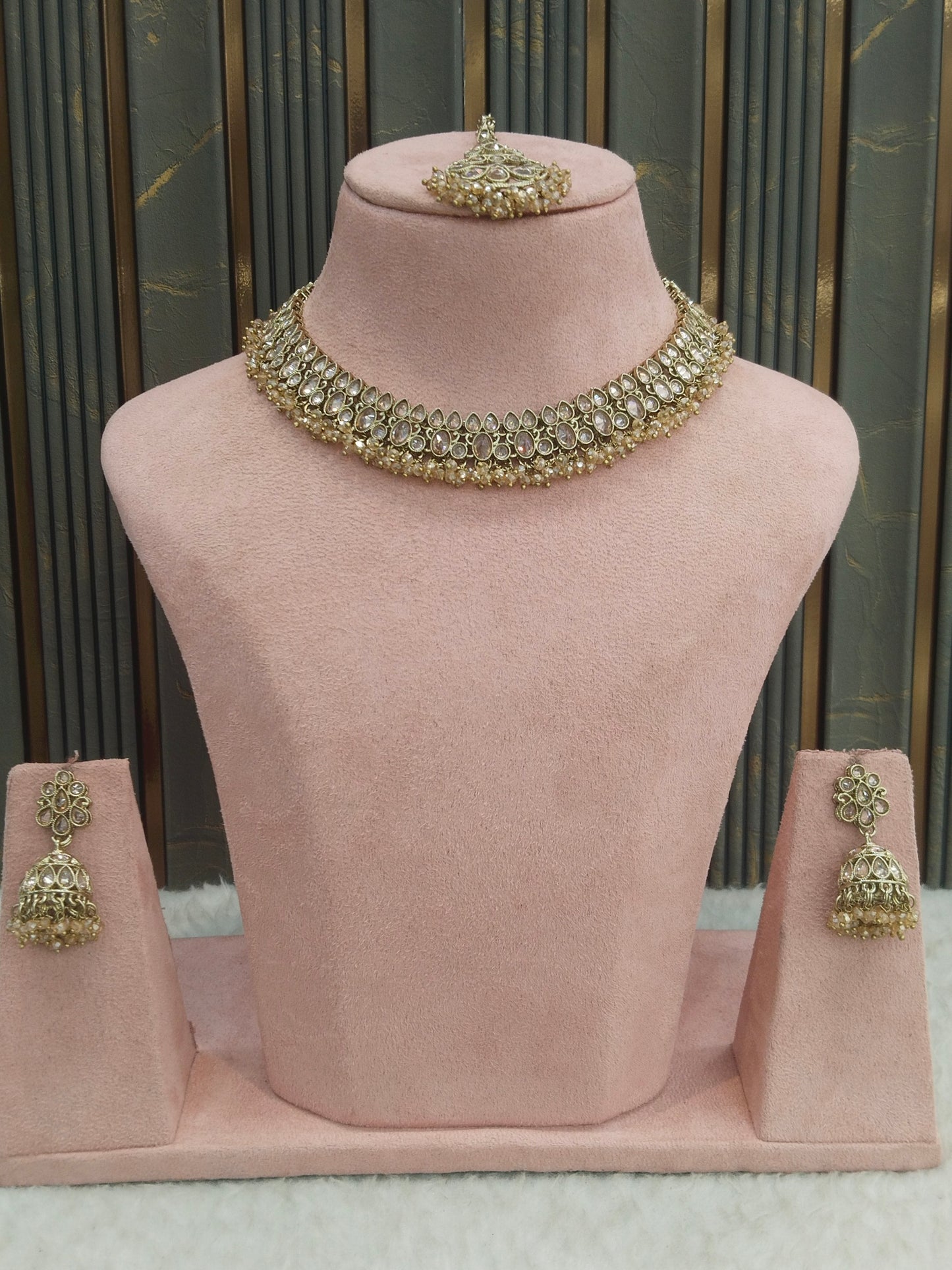 Antique Gold Necklace Shuba sets