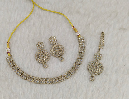 Antique White Necklace Jasnir sets
