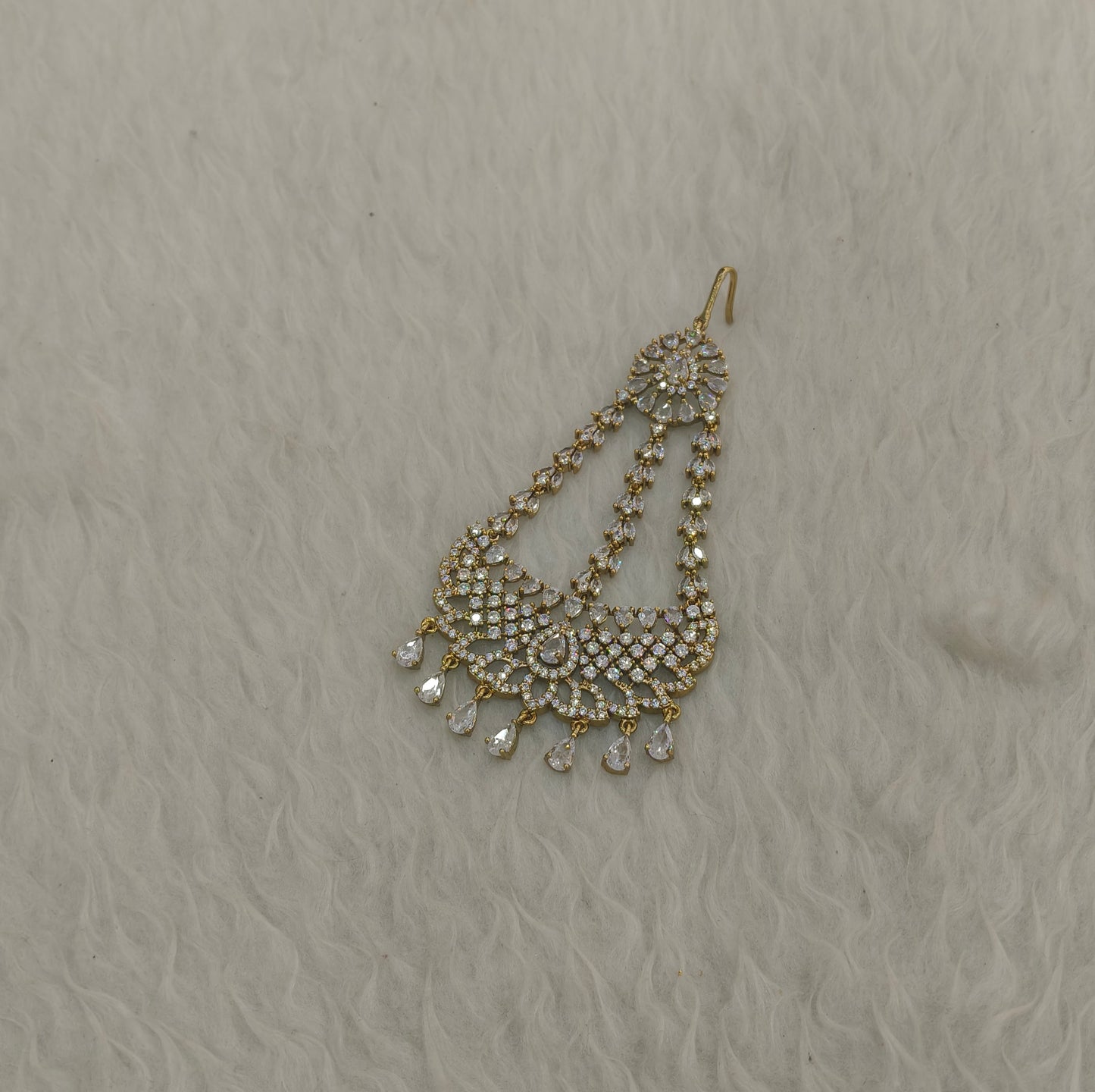 Antique American Diamond Passa Ad Headpiece Hanu Jewelers