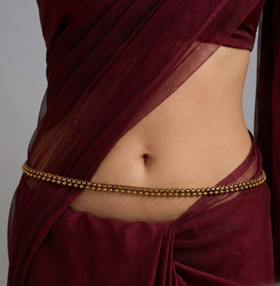 Antique Belly Chain kamarbelt Alison Saree Chain