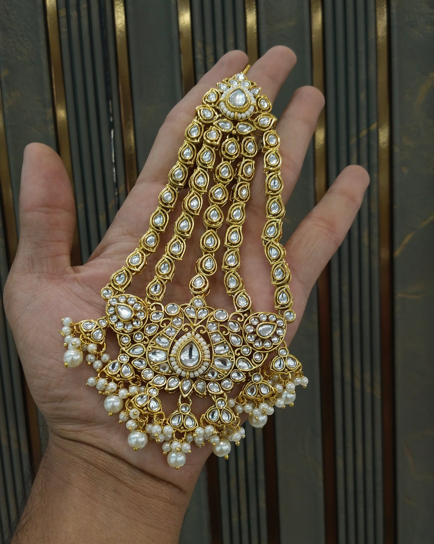 Headpassa jhumar kundan Avera passa