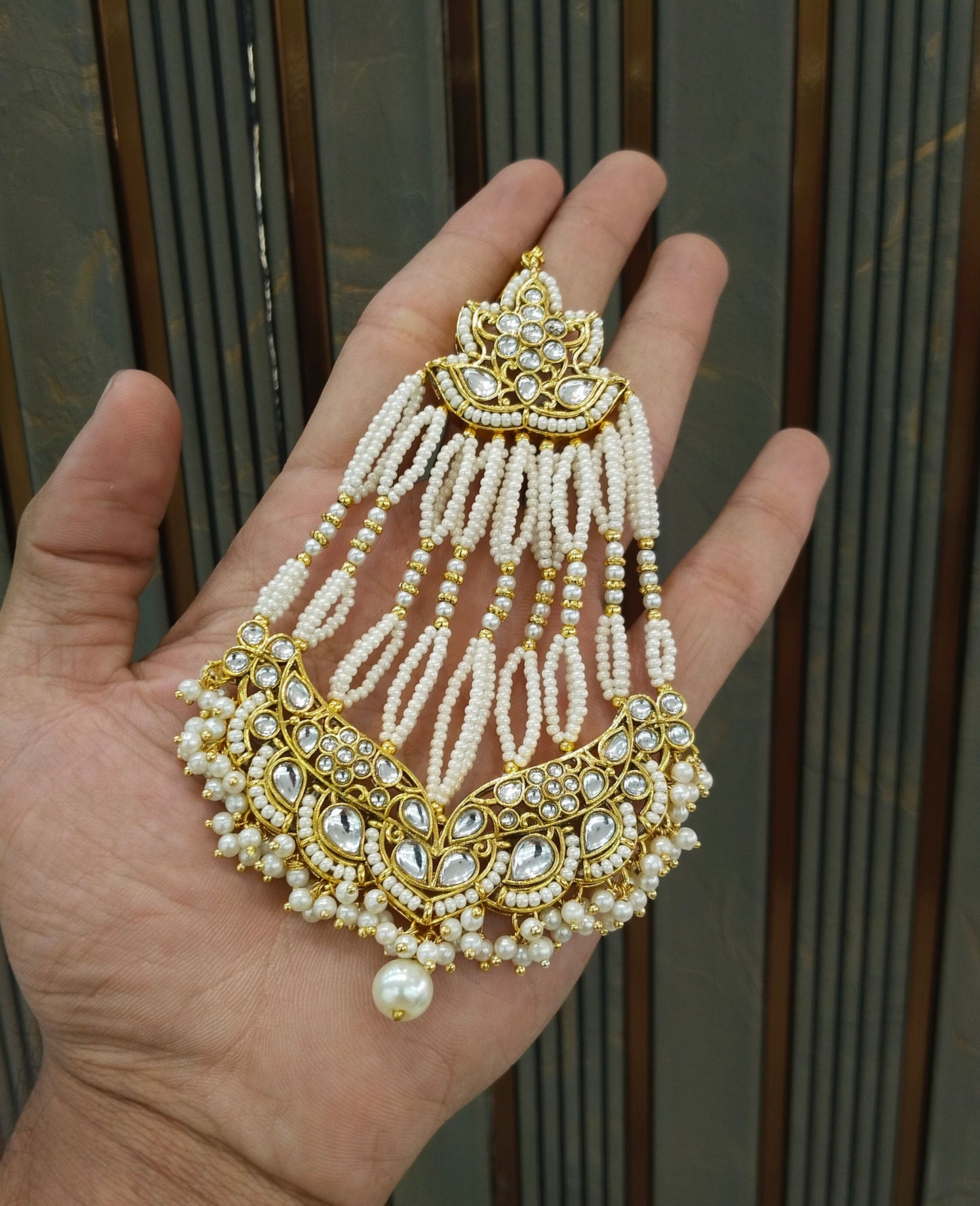 Headpassa jhumar kundan Avera passa