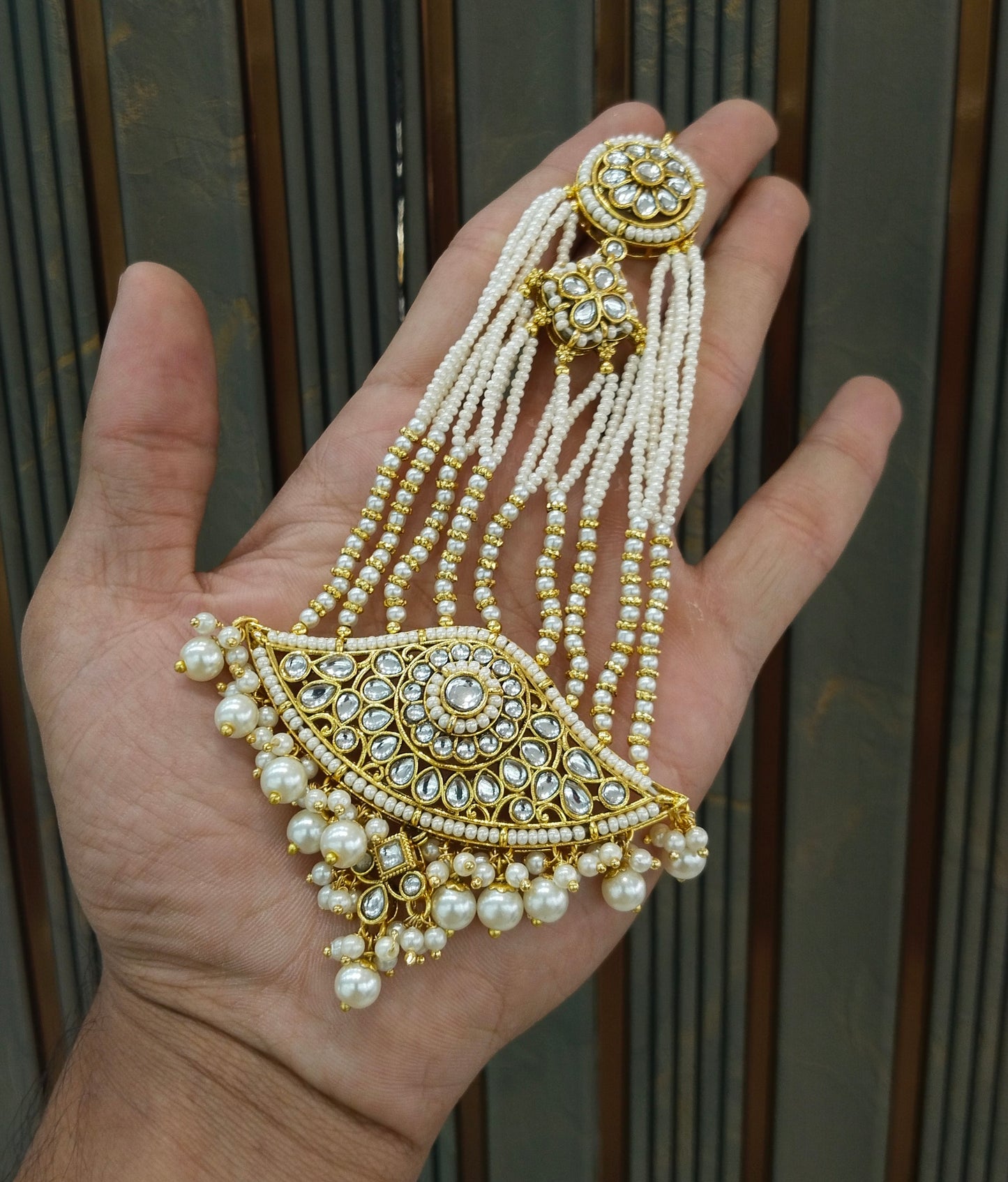 Headpassa jhumar kundan Avera passa