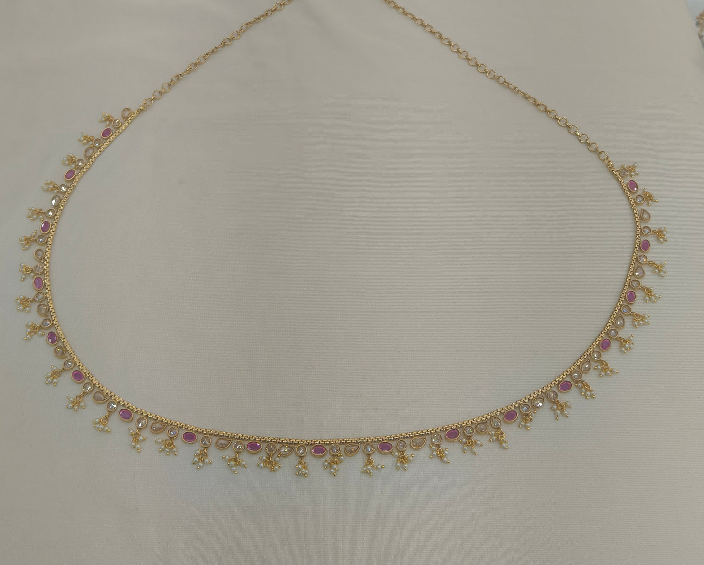 Gold Ruby Belly Chain kamarbelt Marco Chain