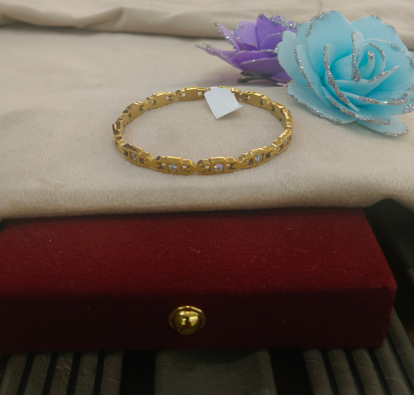 Tisha Anti-Tarnish Stainless Steel Bracelet(Openable)