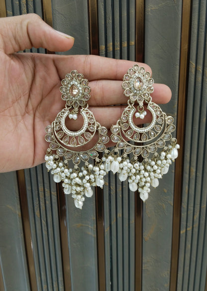 Antique Gold Bollywood Marci Earrings