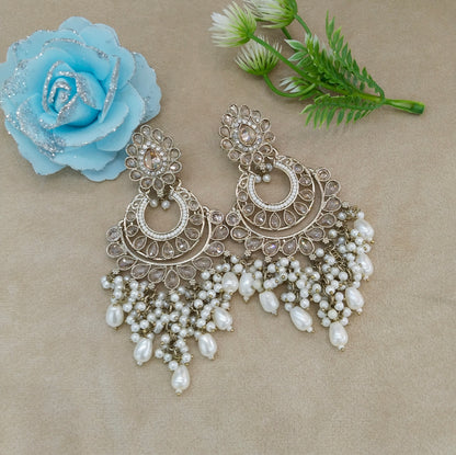 Antique Gold Bollywood Marci Earrings