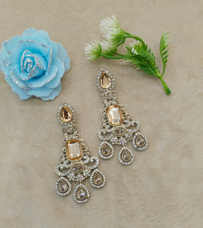 Antique Gold Bollywood Nitika Earrings