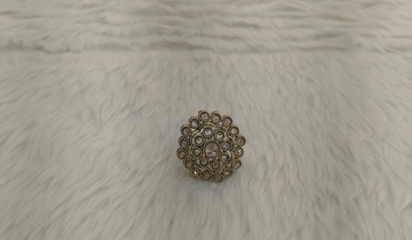 Gold Cocktail Still Finger Rings