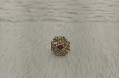 Gold Cocktail Still Finger Rings