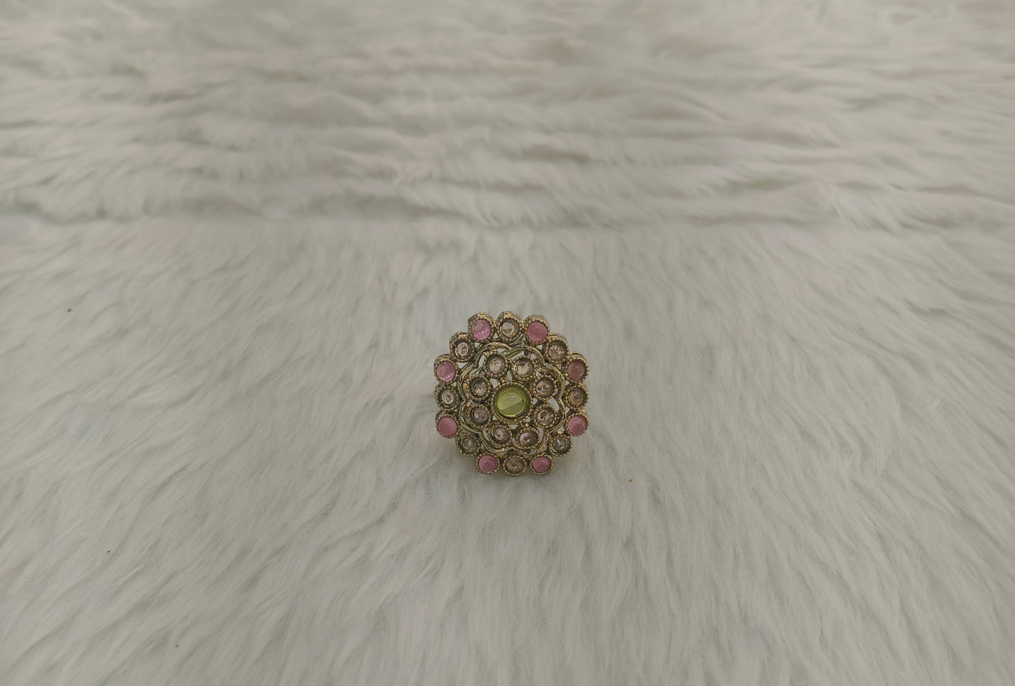 Gold Cocktail Still Finger Rings