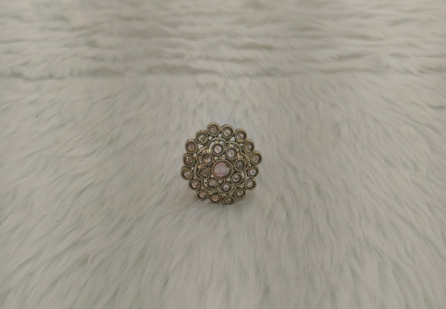 Gold Cocktail Still Finger Rings