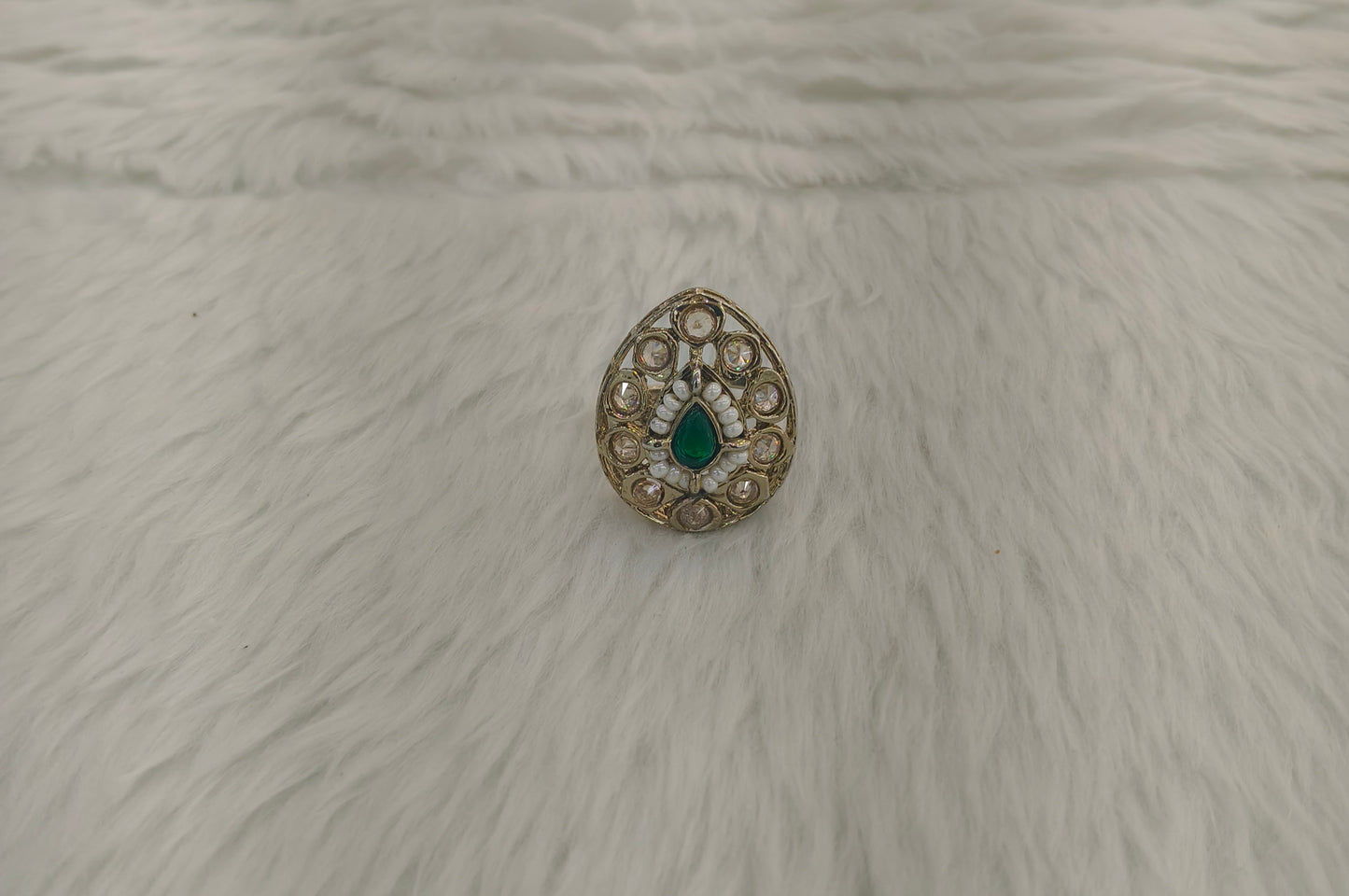 Gold Cocktail Still Finger Rings