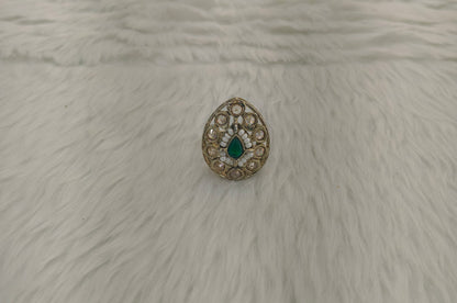 Gold Cocktail Still Finger Rings