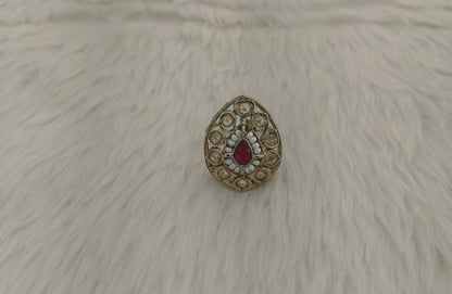 Gold Cocktail Still Finger Rings
