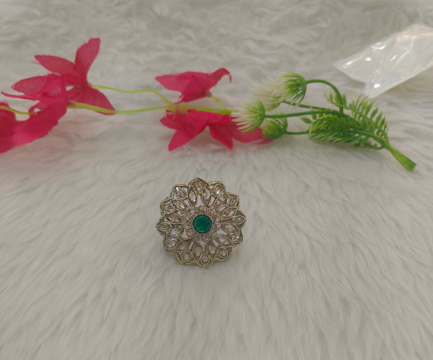 Gold Cocktail Still Finger Rings