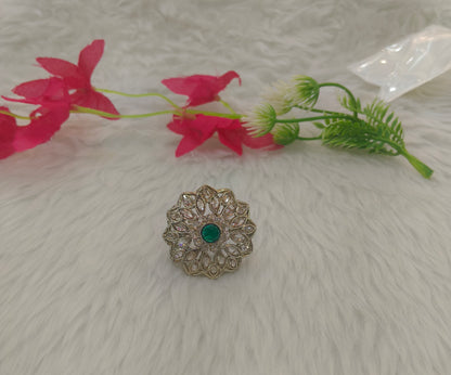 Gold Cocktail Still Finger Rings
