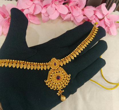 Gold Polki Necklace Jewellery Latika Set