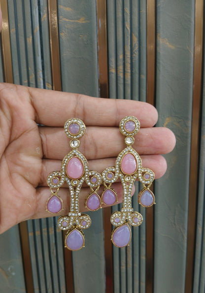 Antique Kundan Bollywood Bega Earrings