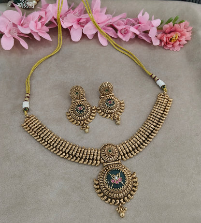 Gold Polki Necklace Host Jewellery Sets