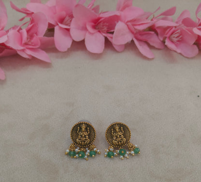 Gold Polki Yaad Earrings