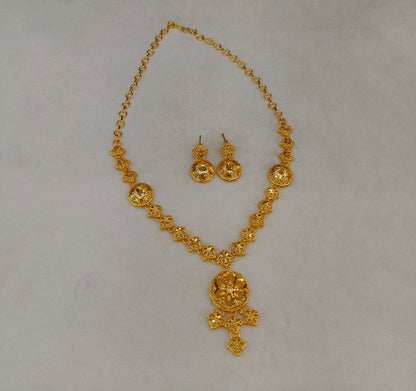 Gold Forming  Jewellery Teresa  Necklace Set