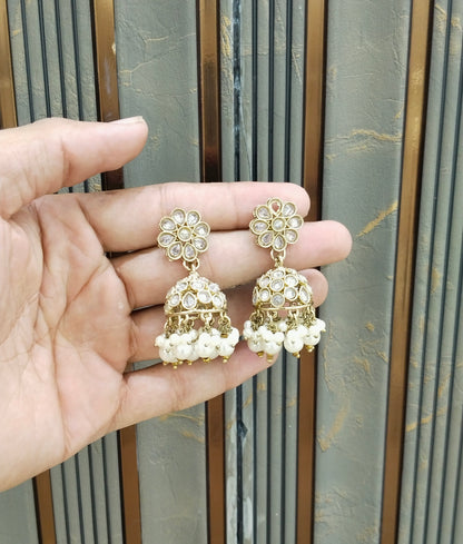 Antique Jhumki Bollywood Yarina Earrings