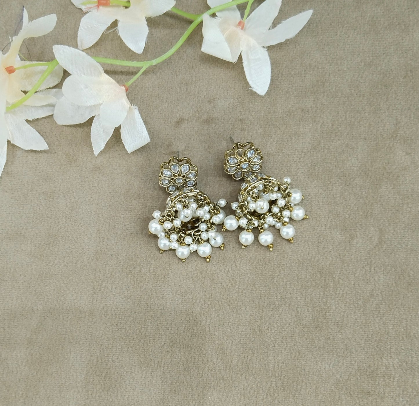 Antique Jhumki Bollywood Yarina Earrings