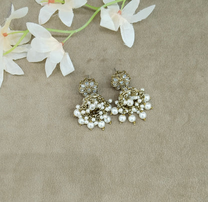 Antique Jhumki Bollywood Yarina Earrings