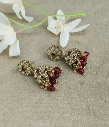 Antique Jhumki Bollywood Yarina Earrings