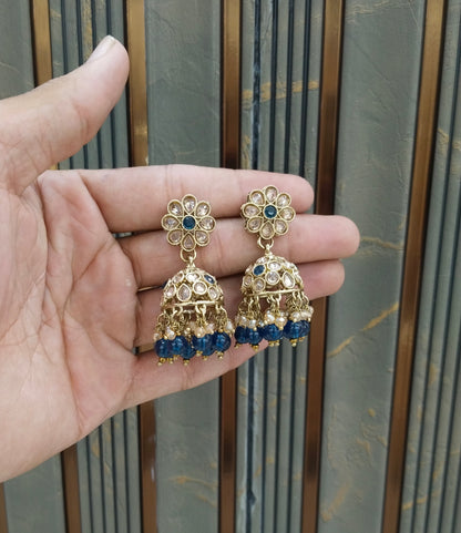 Antique Jhumki Bollywood Yarina Earrings