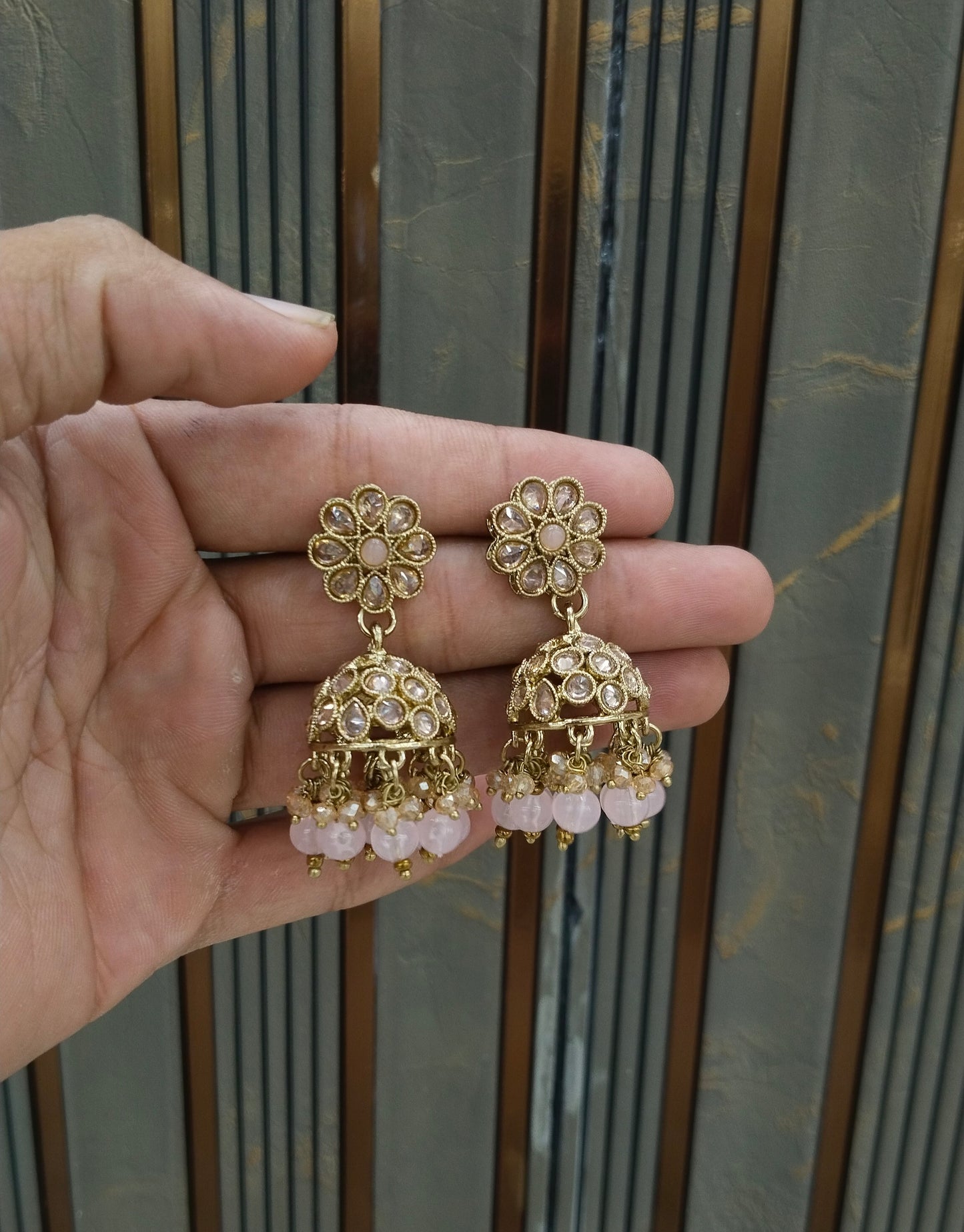 Antique Jhumki Bollywood Yarina Earrings