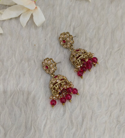 Antique Jhumki Bollywood Yarina Earrings