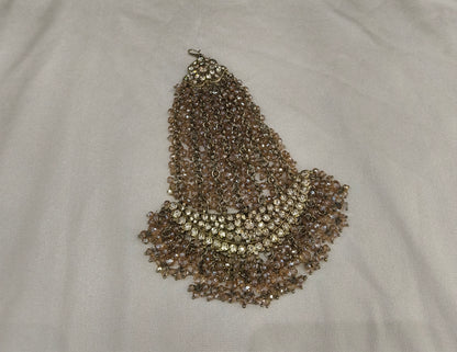 Antique Crystal Headpassa Jhumar Tracey Jewellery