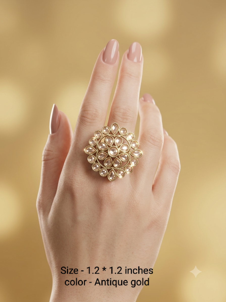 Antique Gold Finger Rings