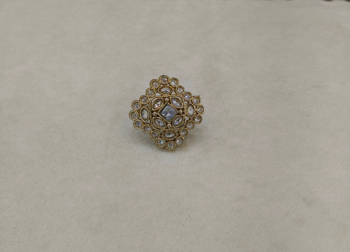 Antique White Finger Rings