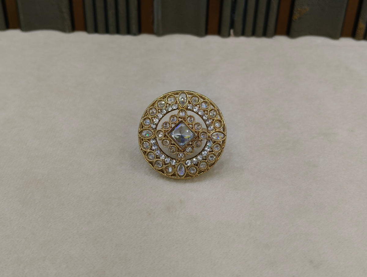 Antique White Finger Rings